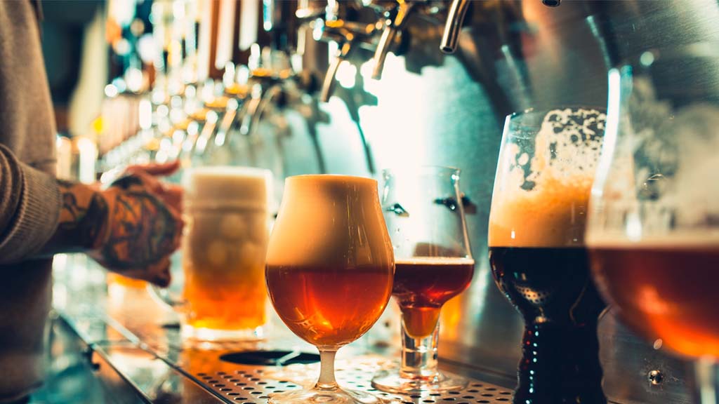 San Diego's local craft beers poured